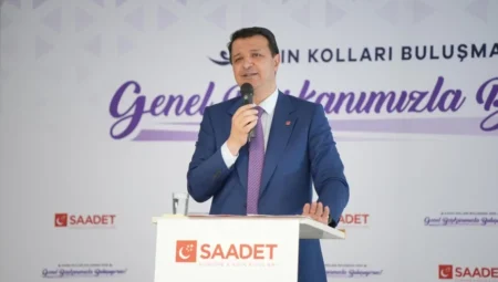 SAADET PARTİSİ LİDERİ ARIKAN: “22 BİN LİRA ASGARİ ÜCRETLE GENÇLER NASIL EVLENSİN”